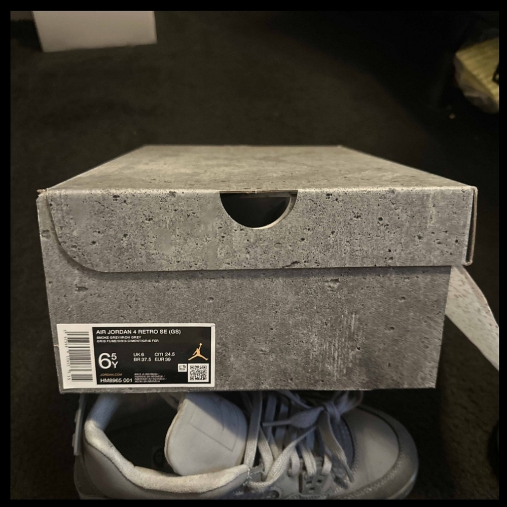 Jordan 4's Wet Cement